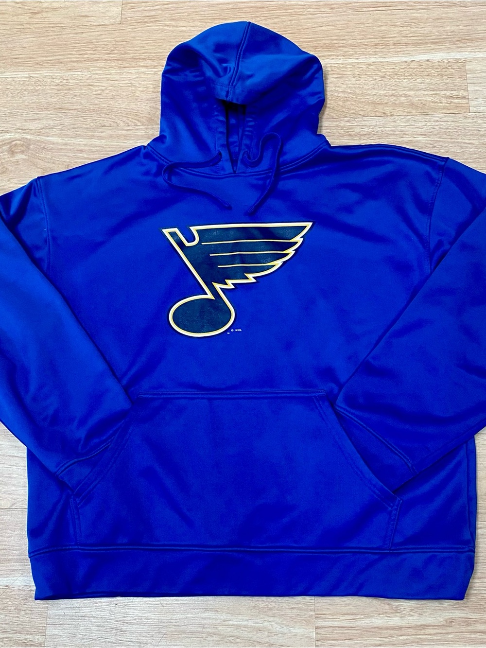 St. Louis Blues Hoodie Men’s XL Blue NHL Hockey Sportswear Pullover Sweatshirt